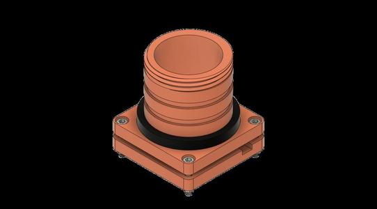 Printer Enclosure 65mm Straight Modular Exhaust