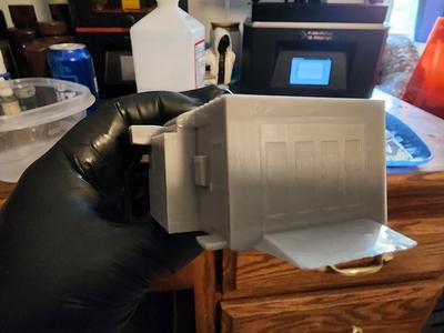 HO Scale Car Spray Booth