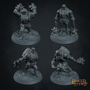 Bucketheads x4 (50mm Bases)