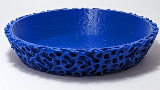 Gyroid Bowl Textured