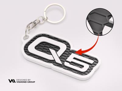 Audi Q5 Keychain