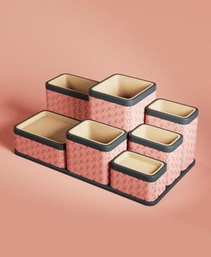 Desk Organizer 11X6 Asanoha