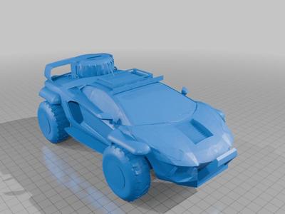 Lamborghini aventador off road(tinkercad)