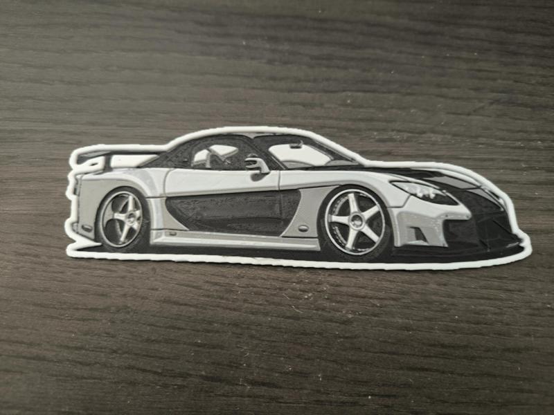 Mazda rx7 veilside fast and furious hueforge