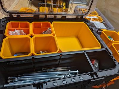 Toughbuilt Stacktech Organizer Quad Bin