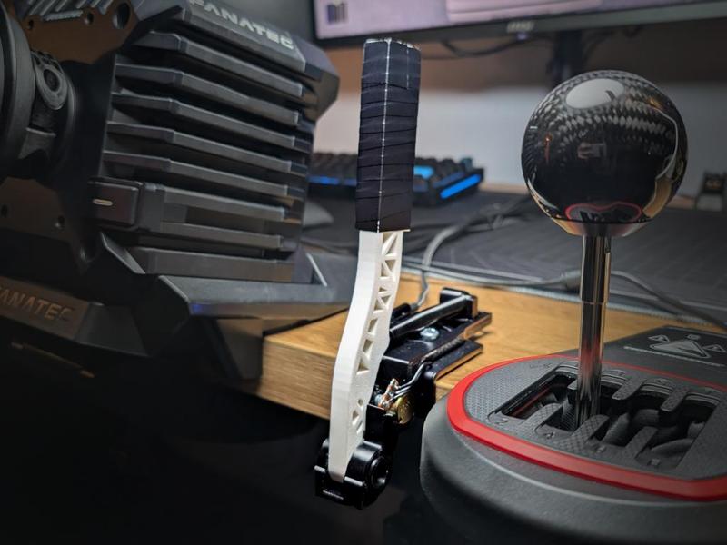 Simple Sim Racing Handbrake - Spring/Rubberband