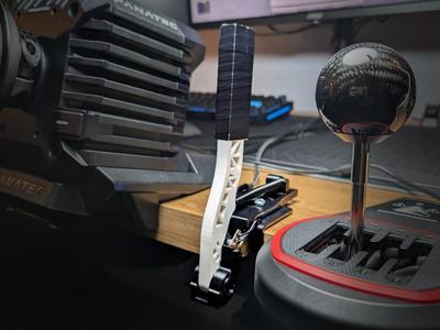 Simple Sim Racing Handbrake - Spring/Rubberband
