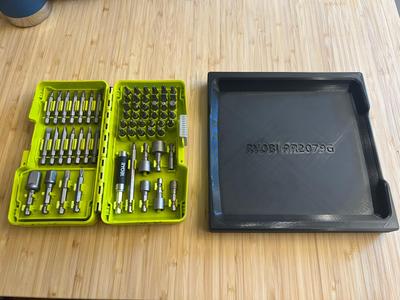 Ryobi AR2079G Driver Kit Gridfinity Holder
