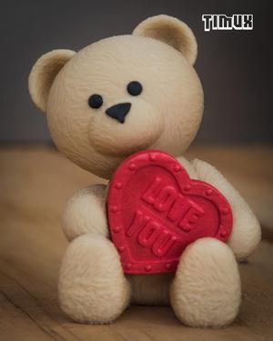 TEDDY BEAR WITH HEART