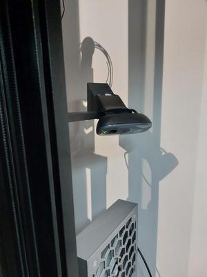 flsun v400 pillar bracket logitech webcam