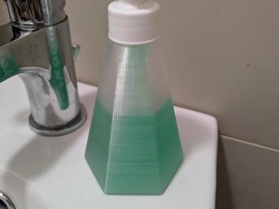Bottle with dispenser