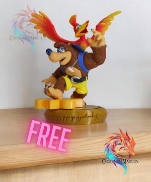 One ring Amiibo display / No supports
