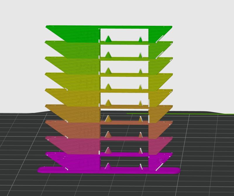 TPU Temperature Tower (temp tower) G Code 