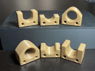20mm Pipe Bracket Set