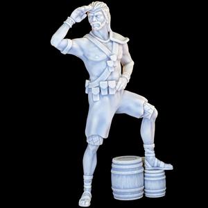 Barechest Worker - Pirates and Swashbucklers Vol. III