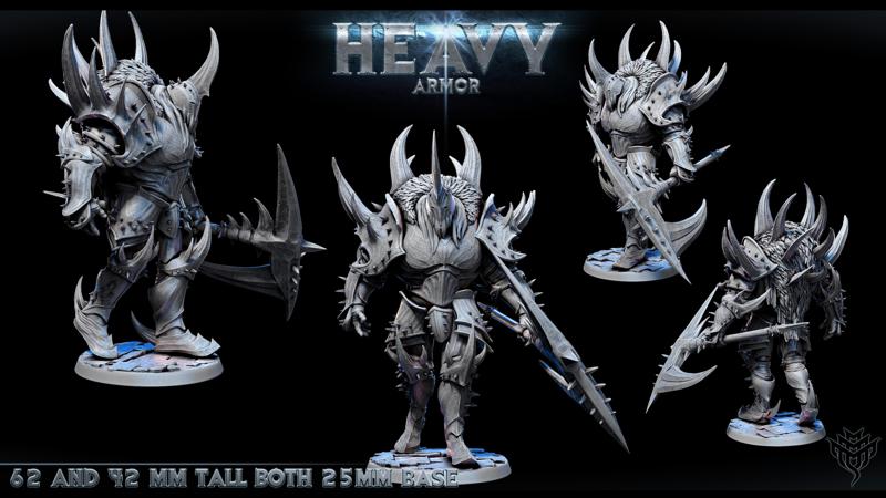 Axe Man (Pose 1 of 3)-(2 sizes)