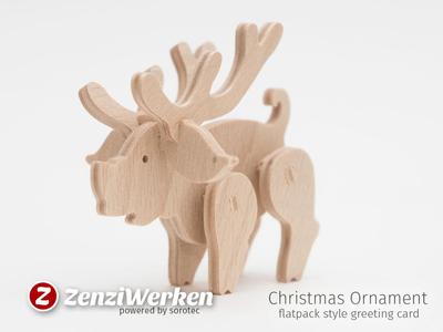 Christmas Ornament „Weihnachtsschweinchen“