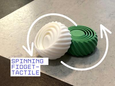 Spinning Fidget - Tactile- Similar to gyro fidgets
