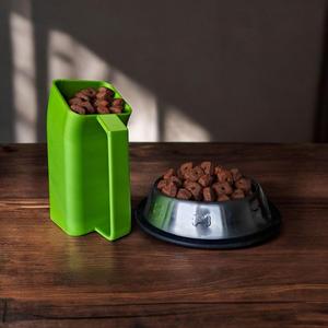 Modern Curved Pet Food Scoop (no Support)