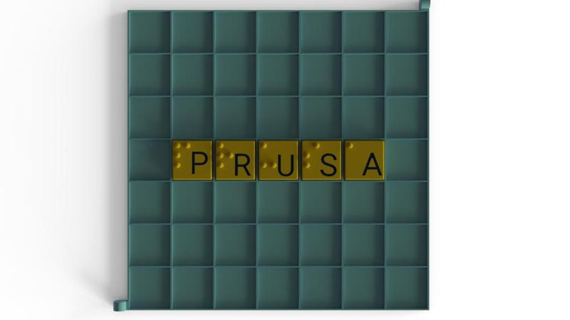Universal Scrabble Set (Braille Encoded)