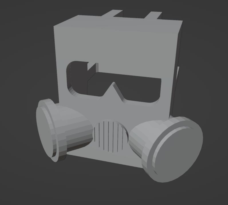 Gas mask for lucky 13