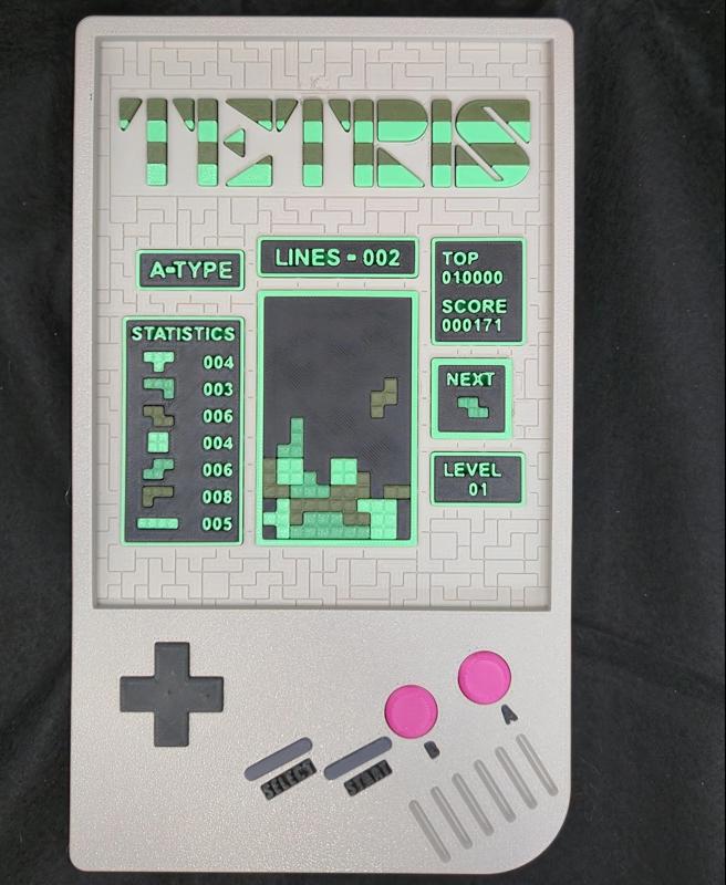 Gameboy Frame for The Kit Kiln Retro Video Games