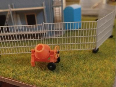 Concrete Mixer H0/ HO/ 1:87