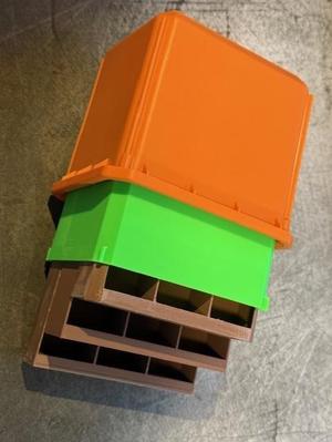 Ridgid Pro Gear Organizer Cup Drawers