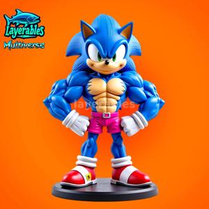 Ultra Buff Speedster – Muscular Hero 3D Printable Figure for Collectors & Fans