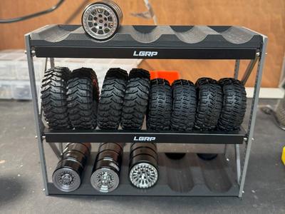 Wheel rack for LGRP tire / tyre rack 1" wheels