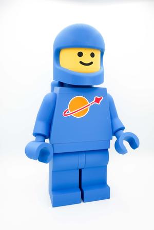Spaceman Giant Minifigure (16") – Classic & Benny Edition!