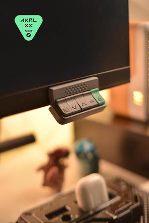 Monitor Lever Button