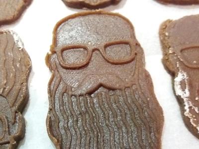 Hipster gingerbeard cookie cuter ;)