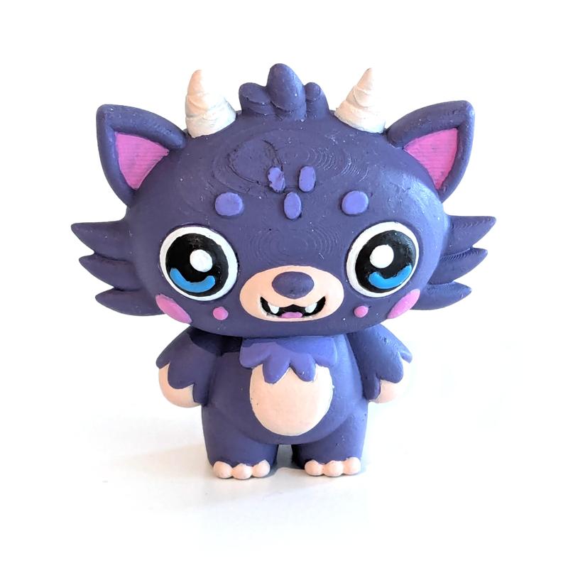 Cute Cryptid Littlest Ozark Howler 3D Printable Monster Figure