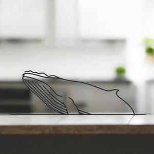Whale Line Art - Desktop Line Art
