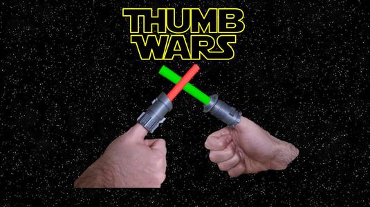 Thumb Wars Lightsabers (Finger toys)