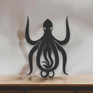 Kraken Line Art - Desktop Line Art