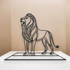 Lion Line Art - Desktop Line Art