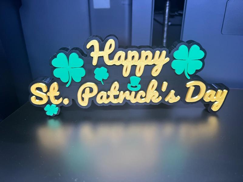 Happy St. Patrick's Day Sign