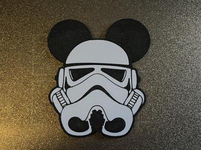 storm trooper mickey magnet