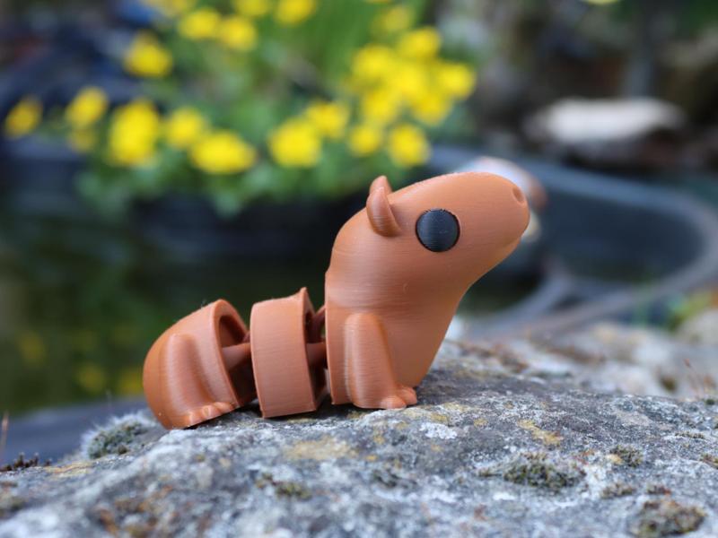 Cute articulated capybara V2