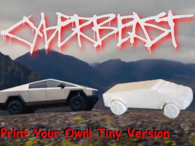 Tesla Cybertruck Working!