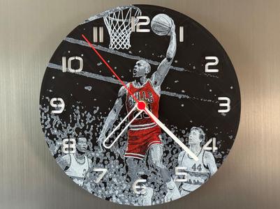 Wall/desk clock Michael Jordan