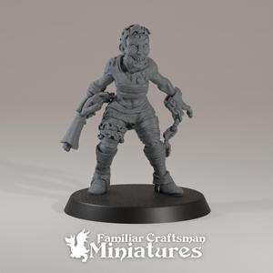 Mabel the Skull Biter (32mm scale, presupported version included)