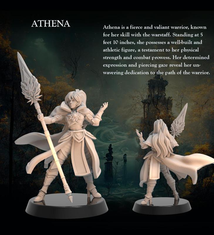 Athena - Tabletop Heroes V1 - 32mm - Heroic scale
