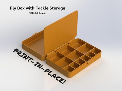 Fly Box with Tackle Storage