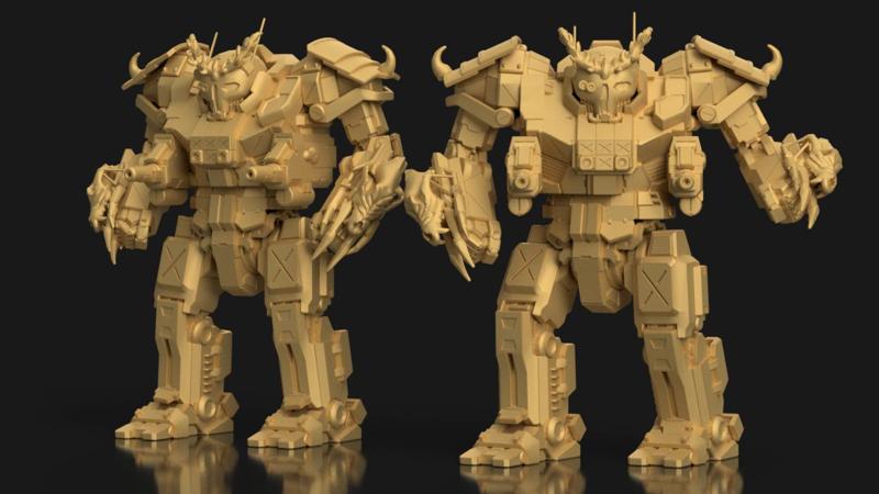 Atlas AS7-W Tyrant For Battletech