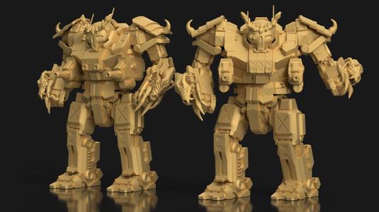 Atlas AS7-W Tyrant For Battletech