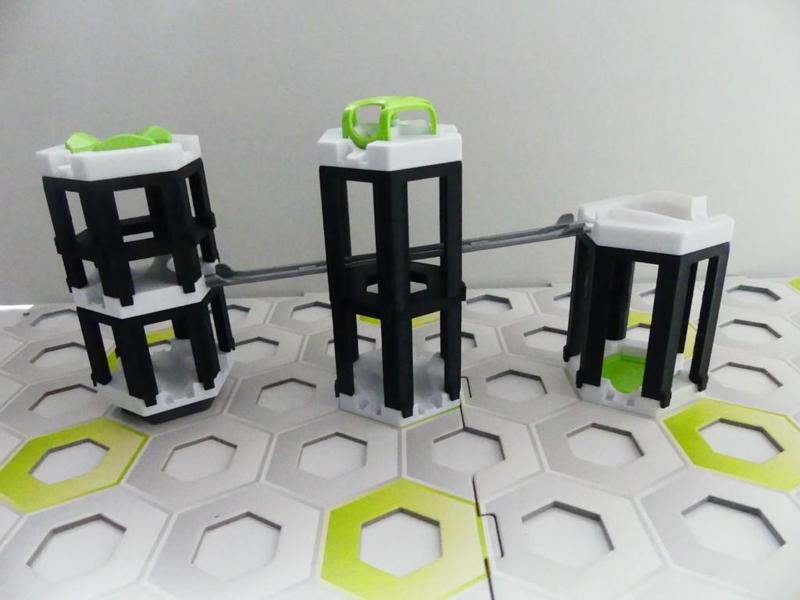 GRAVITRAX compatible: stackable spacers (20 to 80 mm)