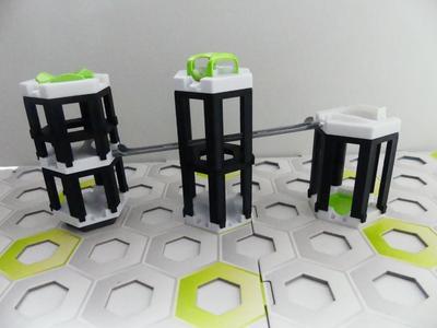 GRAVITRAX compatible: stackable spacers (20 to 80 mm)